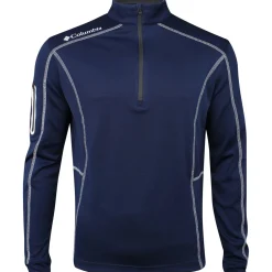 Columbia Omni-Wick Shotgun 1/4 Zip Outerwear Pullover Golf Apparel
