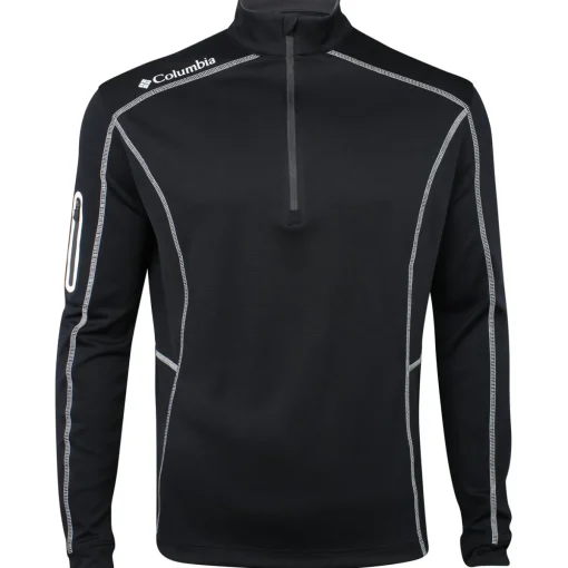 Columbia Omni-Wick Shotgun 1/4 Zip Outerwear Pullover Golf Apparel