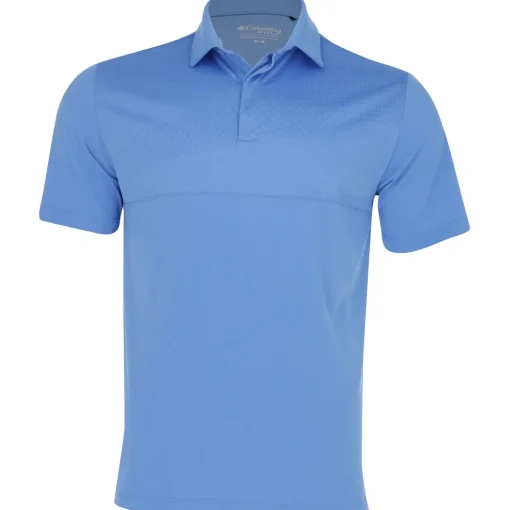 Columbia Omni-Wick Walk It In Shirt Polo Short Sleeve Golf Apparel
