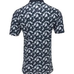 Dunning Ashbury Ventilated Jersey Performance Shirt Polo Short Sleeve Golf Apparel