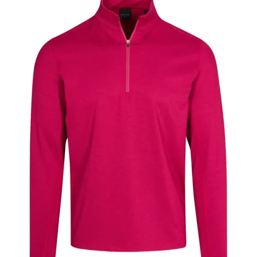 Dunning Ashfield Jersey Performance 1/4 Zip Outerwear Pullover Golf Apparel