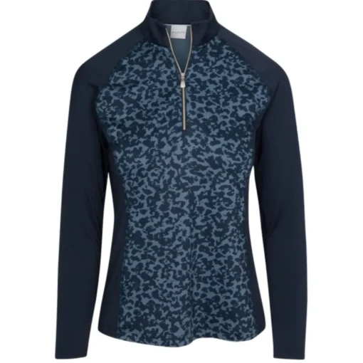 Dunning Ayla Jersey Performance 1/4 Zip Outerwear Pullover Golf Apparel