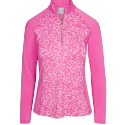 Dunning Ayla Jersey Performance 1/4 Zip Outerwear Pullover Golf Apparel