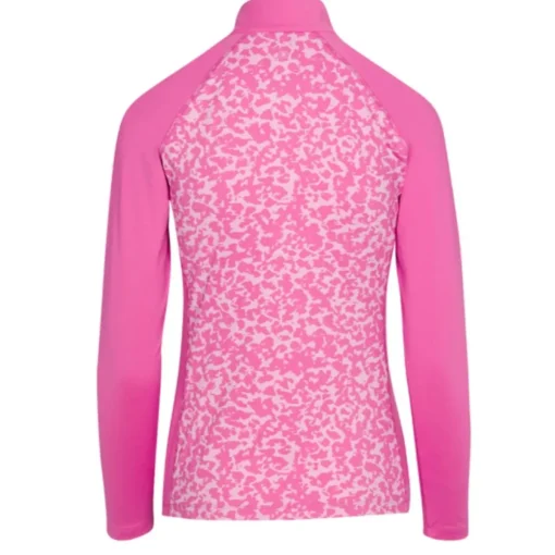 Dunning Ayla Jersey Performance 1/4 Zip Outerwear Pullover Golf Apparel