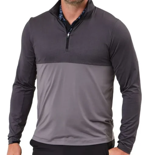 Dunning Belmont Jersey Performance Outerwear 1/4 Zip Golf Apparel
