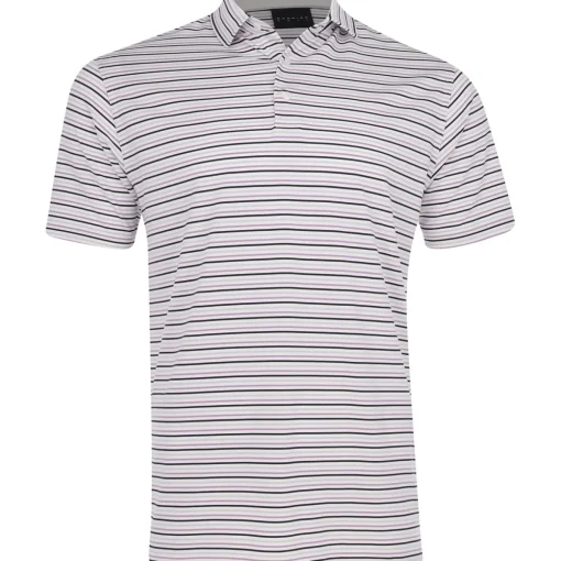 Dunning Bolerno Ventilated Performance Shirt Polo Short Sleeve Golf Apparel
