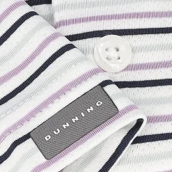 Dunning Bolerno Ventilated Performance Shirt Polo Short Sleeve Golf Apparel