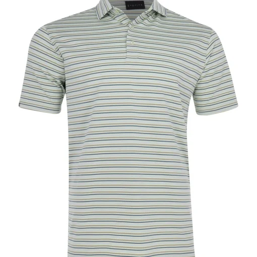 Dunning Bolerno Ventilated Performance Shirt Polo Short Sleeve Golf Apparel
