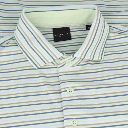 Dunning Bolerno Ventilated Performance Shirt Polo Short Sleeve Golf Apparel