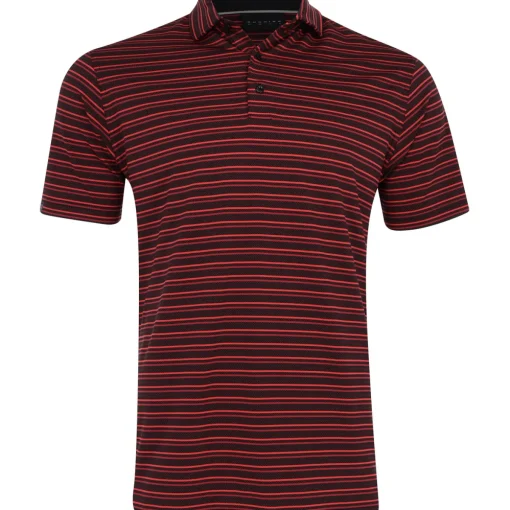 Dunning Bolerno Ventilated Performance Shirt Polo Short Sleeve Golf Apparel