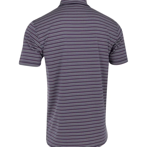Dunning Bolerno Ventilated Performance Shirt Polo Short Sleeve Golf Apparel