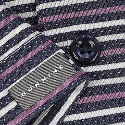 Dunning Bolerno Ventilated Performance Shirt Polo Short Sleeve Golf Apparel