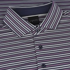 Dunning Bolerno Ventilated Performance Shirt Polo Short Sleeve Golf Apparel