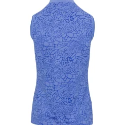 Dunning Brigid Ventilated Sleeveless Performance Shirt Polo Short Sleeve Golf Apparel