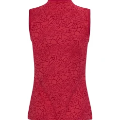 Dunning Brigid Ventilated Sleeveless Performance Shirt Polo Short Sleeve Golf Apparel