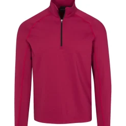 Dunning Bristol Jacquard Performance 1/4 Zip Outerwear Pullover Golf Apparel