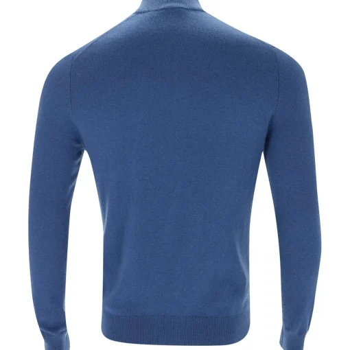 Dunning Campbell Cashmere 1/4 Zip Sweater Pullover Golf Apparel