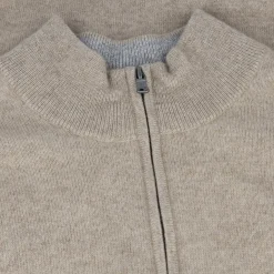 Dunning Campbell Cashmere 1/4 Zip Sweater Pullover Golf Apparel