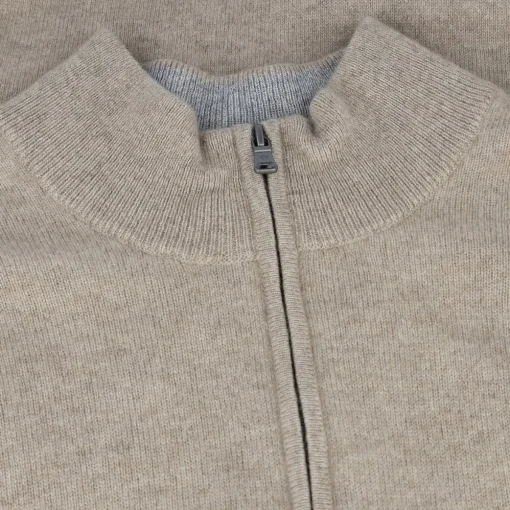 Dunning Campbell Cashmere 1/4 Zip Sweater Pullover Golf Apparel
