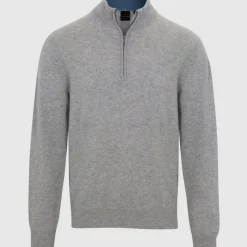 Dunning Campbell Cashmere 1/4 Zip Sweater Pullover Golf Apparel