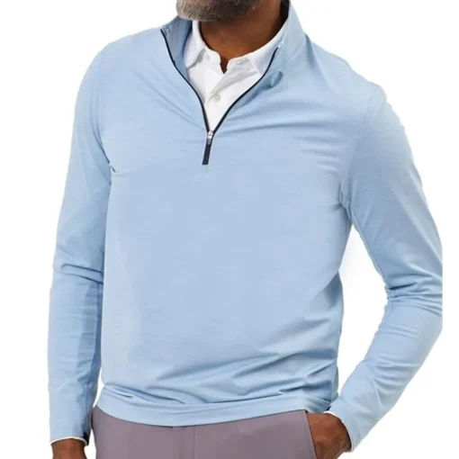 Dunning Carnew Graphene Jacquard Outerwear 1/4 Zip Golf Apparel