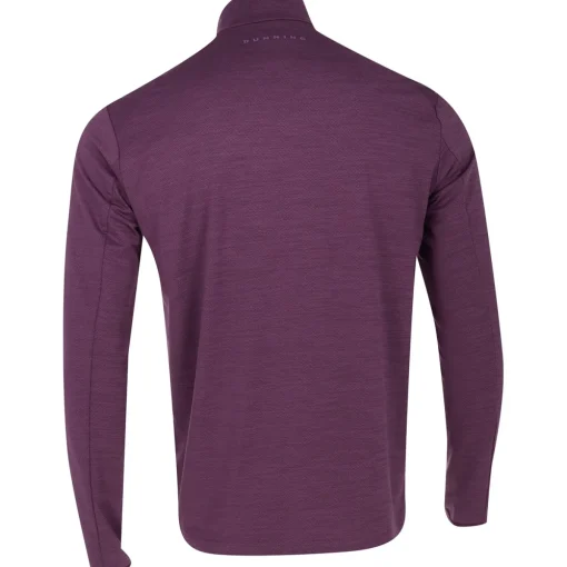 Dunning Carnew Graphene Jacquard Outerwear 1/4 Zip Golf Apparel