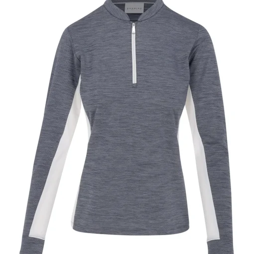 Dunning Carnew Ventilated Performance Outerwear 1/4 Zip Golf Apparel