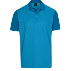 Dunning Cavan Ventilated Jersey Performance Shirt Polo Short Sleeve Golf Apparel