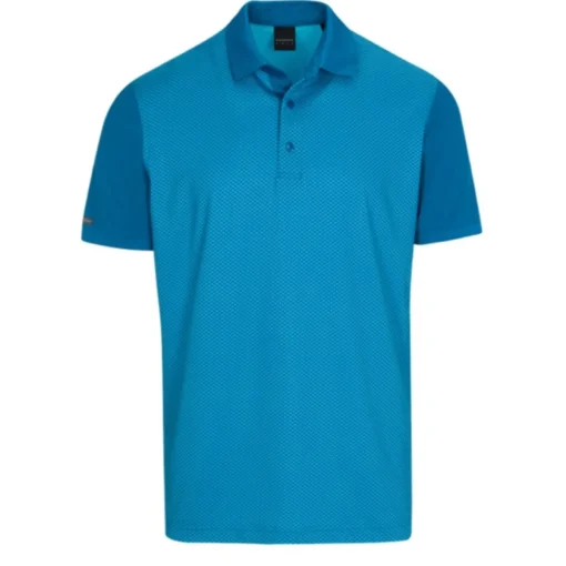 Dunning Cavan Ventilated Jersey Performance Shirt Polo Short Sleeve Golf Apparel