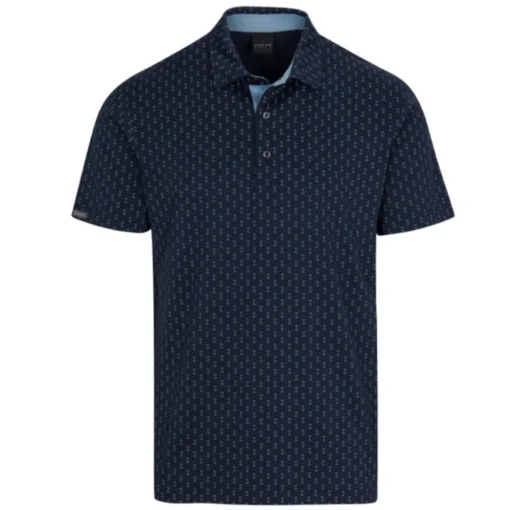 Dunning Colebrook Performance Shirt Polo Short Sleeve Golf Apparel