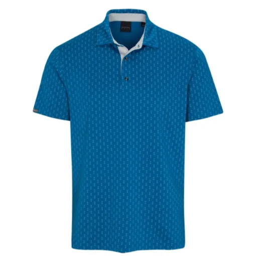 Dunning Colebrook Performance Shirt Polo Short Sleeve Golf Apparel