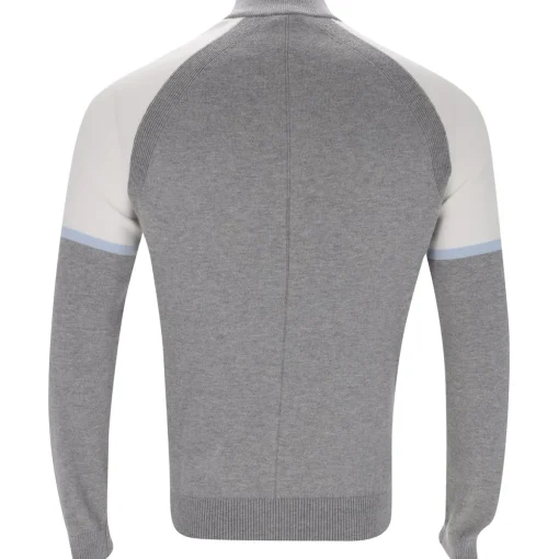Dunning Connor All-Season Colorblock 1/4 Zip Sweater Pullover Golf Apparel