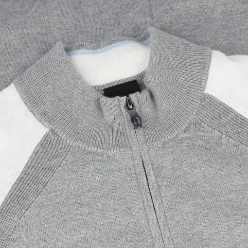 Dunning Connor All-Season Colorblock 1/4 Zip Sweater Pullover Golf Apparel