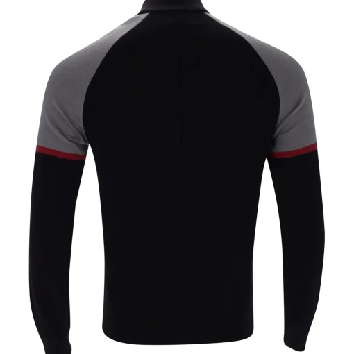 Dunning Connor All-Season Colorblock 1/4 Zip Sweater Pullover Golf Apparel