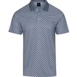 Dunning Culmore Ventilated Performance Shirt Polo Short Sleeve Golf Apparel