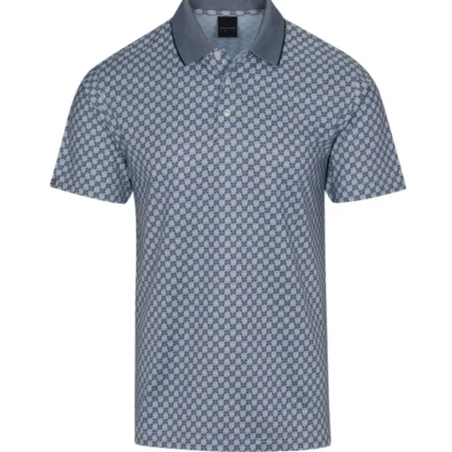 Dunning Culmore Ventilated Performance Shirt Polo Short Sleeve Golf Apparel