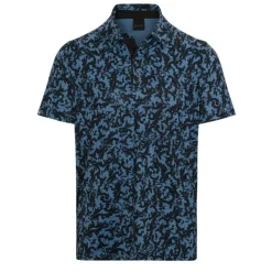 Dunning Curran Ventilated Performance Shirt Polo Short Sleeve Golf Apparel