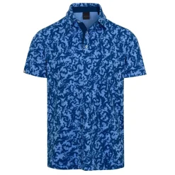 Dunning Curran Ventilated Performance Shirt Polo Short Sleeve Golf Apparel