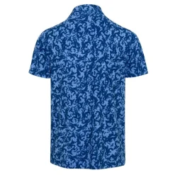 Dunning Curran Ventilated Performance Shirt Polo Short Sleeve Golf Apparel