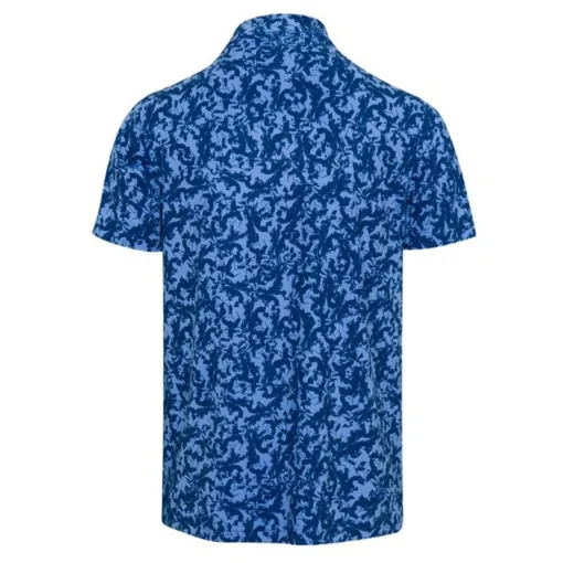 Dunning Curran Ventilated Performance Shirt Polo Short Sleeve Golf Apparel
