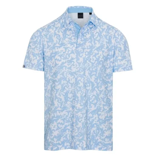 Dunning Curran Ventilated Performance Shirt Polo Short Sleeve Golf Apparel