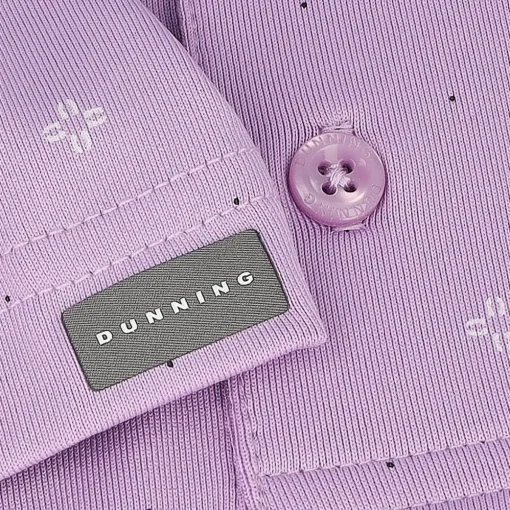 Dunning Dunbar Jersey Performance Shirt Polo Short Sleeve Golf Apparel