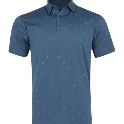 Dunning Dunbar Jersey Performance Shirt Polo Short Sleeve Golf Apparel
