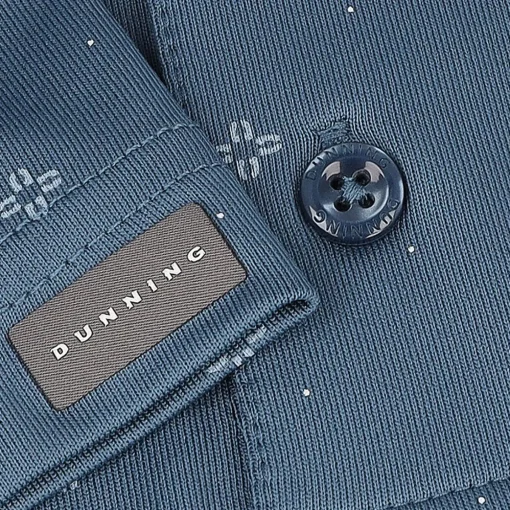 Dunning Dunbar Jersey Performance Shirt Polo Short Sleeve Golf Apparel