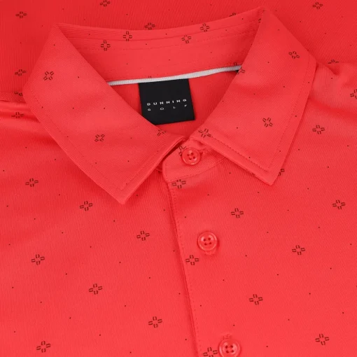 Dunning Dunbar Jersey Performance Shirt Polo Short Sleeve Golf Apparel