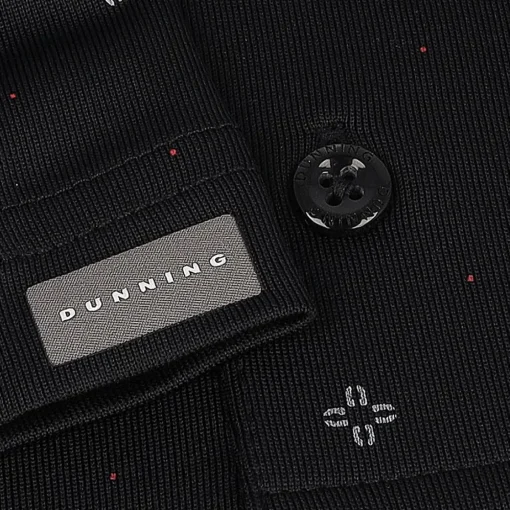 Dunning Dunbar Jersey Performance Shirt Polo Short Sleeve Golf Apparel