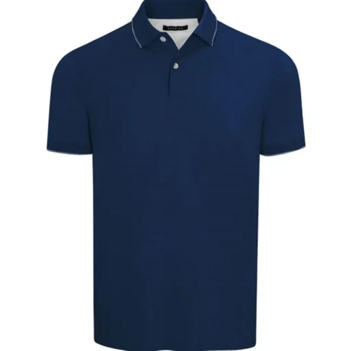 Dunning Fairlane COOLMAX Cotton Shirt Polo Short Sleeve Golf Apparel