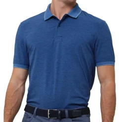 Dunning Fairlane COOLMAX Cotton Shirt Polo Short Sleeve Golf Apparel