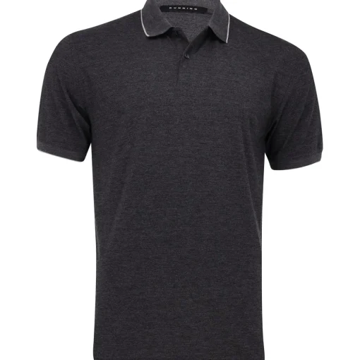 Dunning Fairlane COOLMAX Cotton Shirt Polo Short Sleeve Golf Apparel