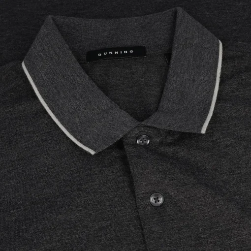 Dunning Fairlane COOLMAX Cotton Shirt Polo Short Sleeve Golf Apparel
